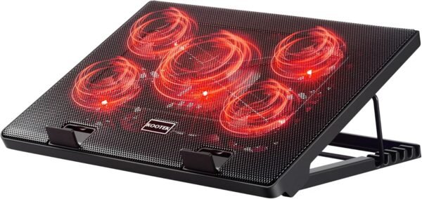 ICE COOREL Laptop Cooling Pad with 6 Cooling Fans, Cooling Pad for Laptop Fan - Image 3